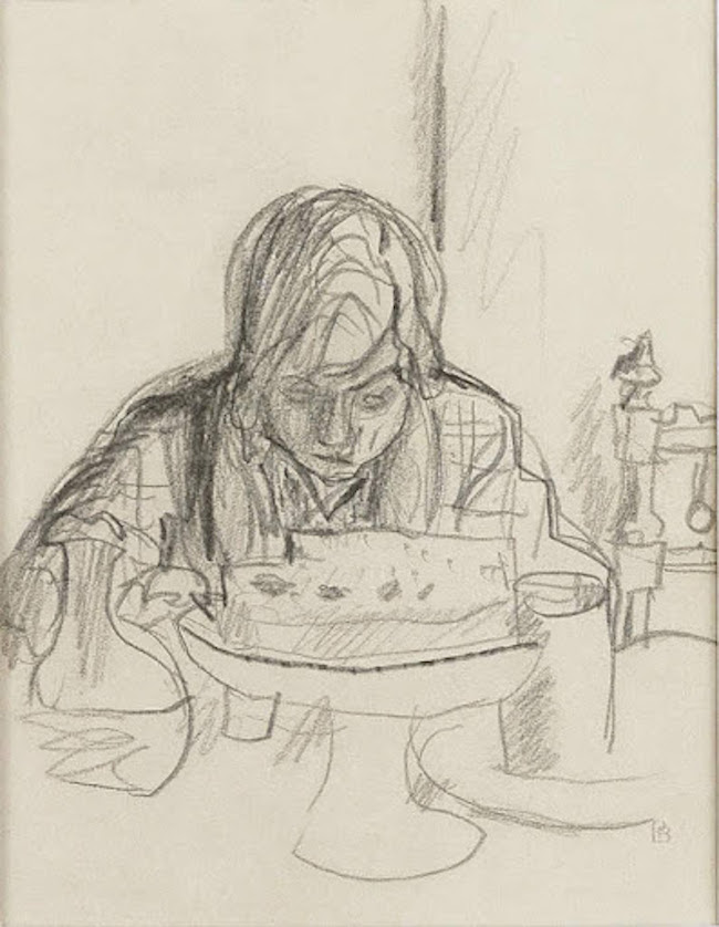 Bonnard Drawings Mathilde Bonnard's Interior and Figurative Drawings | Seattle Artist League