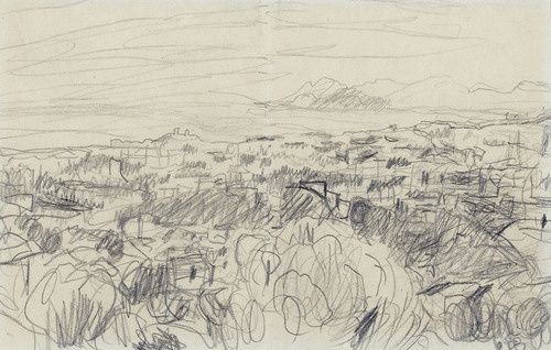 Bonnard Drawings Mathilde Bonnard's Landscape Sketches | Seattle Artist League